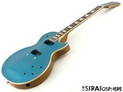 GIBSON USA LES PAUL STANDARD 50S BODY & NECK, AMERICAN PLAIN TOP PELHAM BLUE