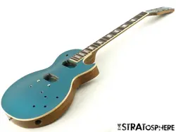 GIBSON USA LES PAUL STANDARD 60S BODY & NECK PLAIN TOP PELHAM BLUE