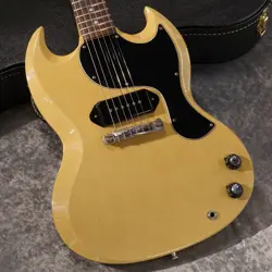 GIBSON CUSTOM SHOP JAPAN LTD RUN MURPHY LAB 1963 SG JUNIOR WITH LIGHTNING #GG4VB