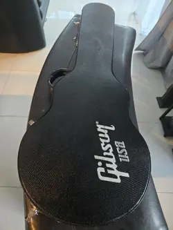 GIBSON USA LOGO LP LES PAUL HARDSHELL CASE  - BLACK TOLEX
