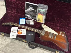 GIBSON CUSTOM SHOP INSPIRED BY SERIES JOHNNY WINTER FIREBIRD V AGED SIGNED 2008