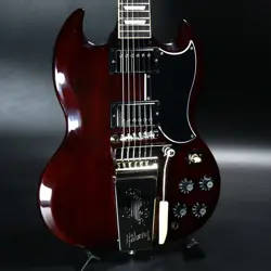 GIBSON EXCLUSIVE SG STANDARD 61 MAESTRO VIBROLA W T-TYPE PICKUP AGED CHERRY