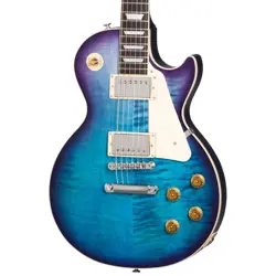 USED GIBSON LES PAUL STANDARD 50S FIGURED TOP - BLUEBERRY BURST