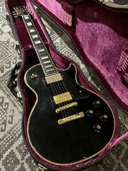 GIBSON 1974 LES PAUL CUSTOM EBONY
