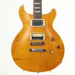 GIBSON LES PAUL STANDARD DOUBLE CUTAWAY PLUS 1998 TRANS AMBER (1998)
