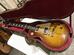 GIBSON CUSTOM SHOP 1959 LES PAUL STANDARD REISSUE VOS ICED TEA BURST USA 2023