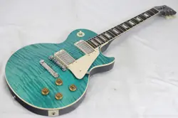 GIBSON CUSTOM SHOP HISTORIC COLLECTION 1959 LES PAUL AQUA BLUE USA 2013 E.GUITAR