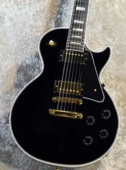 GIBSON CUSTOM SHOP LES PAUL CUSTOM EBONY GLOSS EBONY CS402231 4.50KG #GGEBI