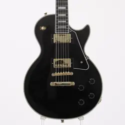 EPIPHONE INSPIRED BY GIBSON COLLECTION LES PAUL CUSTOM EBONY ELECTRIC GUITAR
