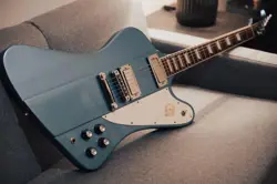 GIBSON FIREBIRD 2017 PELHAM BLUE FINISH GUITAR FROM JAPAN