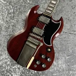 GIBSON CUSTOM SHOP MURPHY LAB 1964 SG STANDARD W/MAESTRO CHERRY RED ULTRA #GG20U