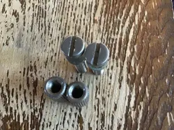 GIBSON VINTAGE 1959 GIBSON LES PAUL NICKEL LONG TAILPIECE STUDS 1950S