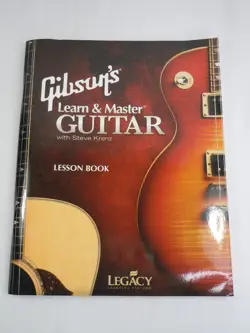 2014 GIBSON'S LEARN AND MASTER GUITAR WITH STEVE KRENZ LESSON BOOK ONLY!