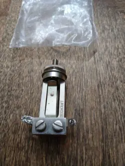 SWITCHCRAFT STRAIGHT 3-WAY SWITCH FROM 1989 GIBSON LES PAUL STANDARD, MODIFIED?