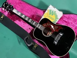 GIBSON DOVE BLK 1970S ACOUSTIC GUITAR