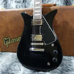 GIBSON THEODORE STANDARD EBONY ELECTRIC GUITAR WITH HARD CASE