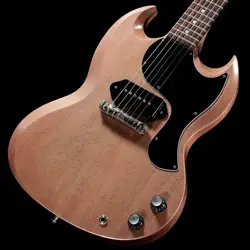 GIBSON CUSTOM SHOP DEALER SELECT 1963 SG JUNIOR LIGHTNING-BAR VOS TV HEATHER POL