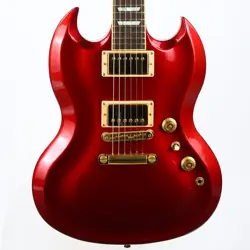 METALLIC RED SCULPTED
