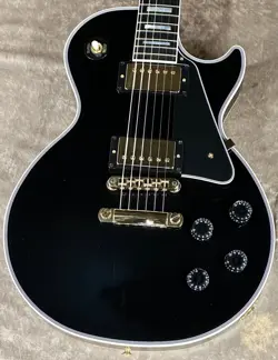 GIBSON CUSTOM SHOP LES PAUL CUSTOM W/EBONY GLOSS #CS500862 4.44KG #GG6I1