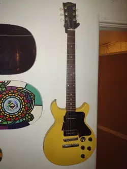 GIBSON CUSTOM 1960 LES PAUL SPECIAL DOUBLE CUT REISSUE VOS - TV YELLOW