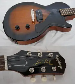 EPIPHONE INSPIRED BY GIBSON LES PAUL JUNIOR VINTAGE TOBACCO BURST MADE IN 2022