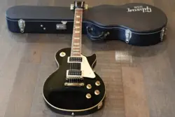 2008 GIBSON 1960 LES PAUL CLASSIC REISSUE ELECTRIC GUITAR BLACK EBONY   OHSC