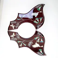 ABALONE PICKGUARD SCRATCH