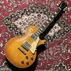 GIBSON MURPHY LAB 1958 LES PAUL STANDARD LEMON BURST LIGHT AGED 4.02KG