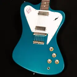GIBSON CUSTOM SHOP 1965 NON-REVERSE FIREBIRD V REISSUE 12STRING VOS AQUA MIST S