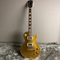 GIBSON CUSTOM SHOP HISTORIC SELECT '57 LES PAUL HEAVY AGED GOLD TOP HS7 USA 2015