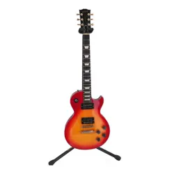 GIBSON LP STUDIO USED MAPLE+MAHOGANY BODY CHERRY BURST W/HARD CASE