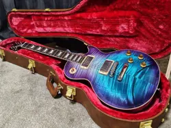 GIBSON LES PAUL STANDARD '50S BLUEBERRY BURST ELECTRIC GUITAR W/HARD CASE