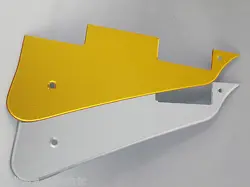 SILVER MIRROR OR GOLD SCRATCH PLATE PICK GUARD TO FIT GIBSON LP STYLE GUITARS