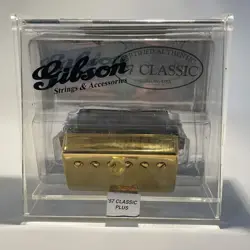 GIBSON â€™57 CLASSIC PLUS VINTAGE REPLICA HUMBUCKER PICKUP â€“ GOLD