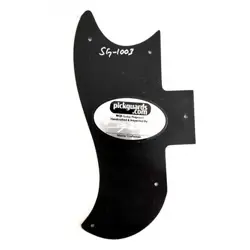 PICKGUARD BLACK HALF