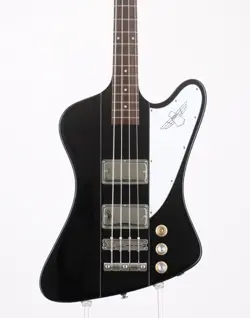 EPIPHONE INSPIRED BY GIBSON THUNDERBIRD VINTAGE PRO EB EBONY USED W/SOFT CASE