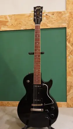 GIBSON LES PAUL SPECIAL EBONY BLACK MADE IN USA 1993 SOLID ELECTRIC GUITAR MOD