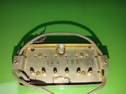 GIBSON TIM SHAW PAF HUMBUCKER GUITAR PICKUP VINTAGE 1981 CODE 392 181 GOLD