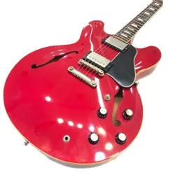 GIBSON USA CUSTOM SHOP 63 REISSUE ES-335 2005 RED W/HARD CASE