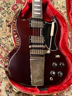 GIBSON EXCLUSIVE MODEL SG STANDARD '61 MAESTRO VIBROLA W/T-TYPE PICKUP #GG972