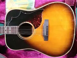 GIBSON SOUTHERN JUMBO USED ACOUSTIC GUITAR 1963
