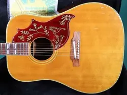 GIBSON HUMMING BIRD NT USED ACOUSTIC GUITAR 1968
