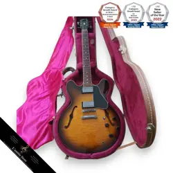 GIBSON ES335 TIGER PATTERN SEMIHOLLOW ELECTRIC GUITAR
