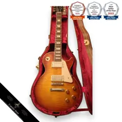 GIBSON CUSTOM SHOP LES PAUL 1959 20TH ANNIV REISSUE MURPHY BURST