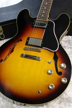 GIBSON CUSTOM SHOP HISTORIC COLLECTION 1961 ES-335 REISSUE VINTAGE BURST #GGDYK