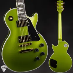 GIBSON CUSTOM SHOP PSL LES PAUL CUSTOM W/ EBONY FINGERBOARD GLOSS GECKO #CS40258