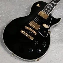 EPIPHONE INSPIRED BY GIBSON CUSTOM LES PAUL CUSTOM EBONY WEIGHT: 3.89KG