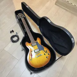 GIBSON CUSTOM SHOP ES-339 SEMI-ACOUSTIC CARAMEL NO.MG502