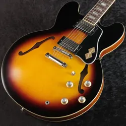EPIPHONE/INSPIRED BY GIBSON CUSTOM 1962 ES-335 REISSUE VINTAGE BURST