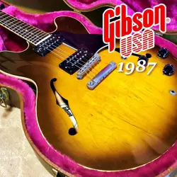 GIBSON ES-335 / 1987 TEA BURST SAFE DELIVERY FROM JAPAN
